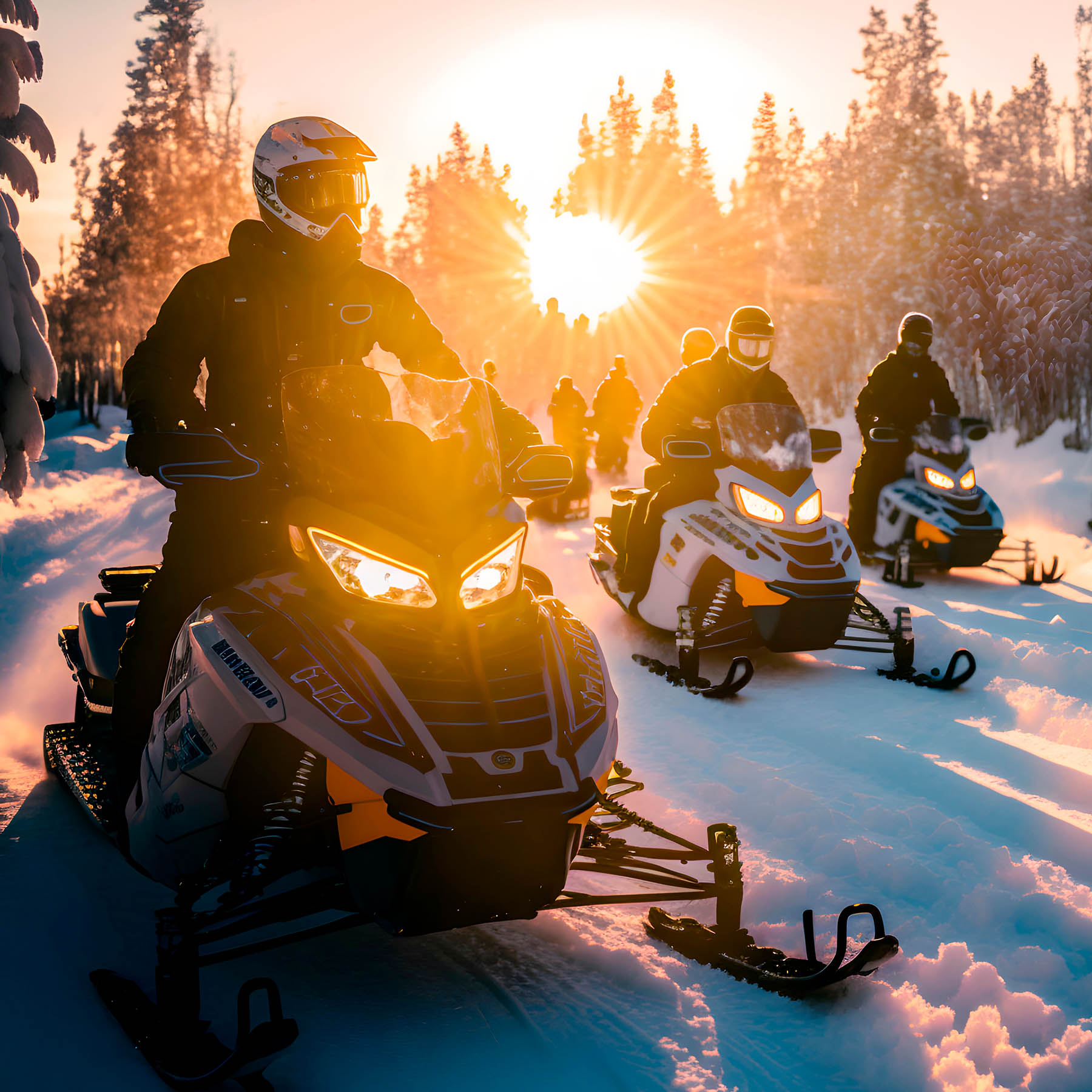 Snowmobile Rovaniemi
