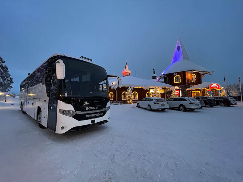 Rovaniemi airport bus transfer