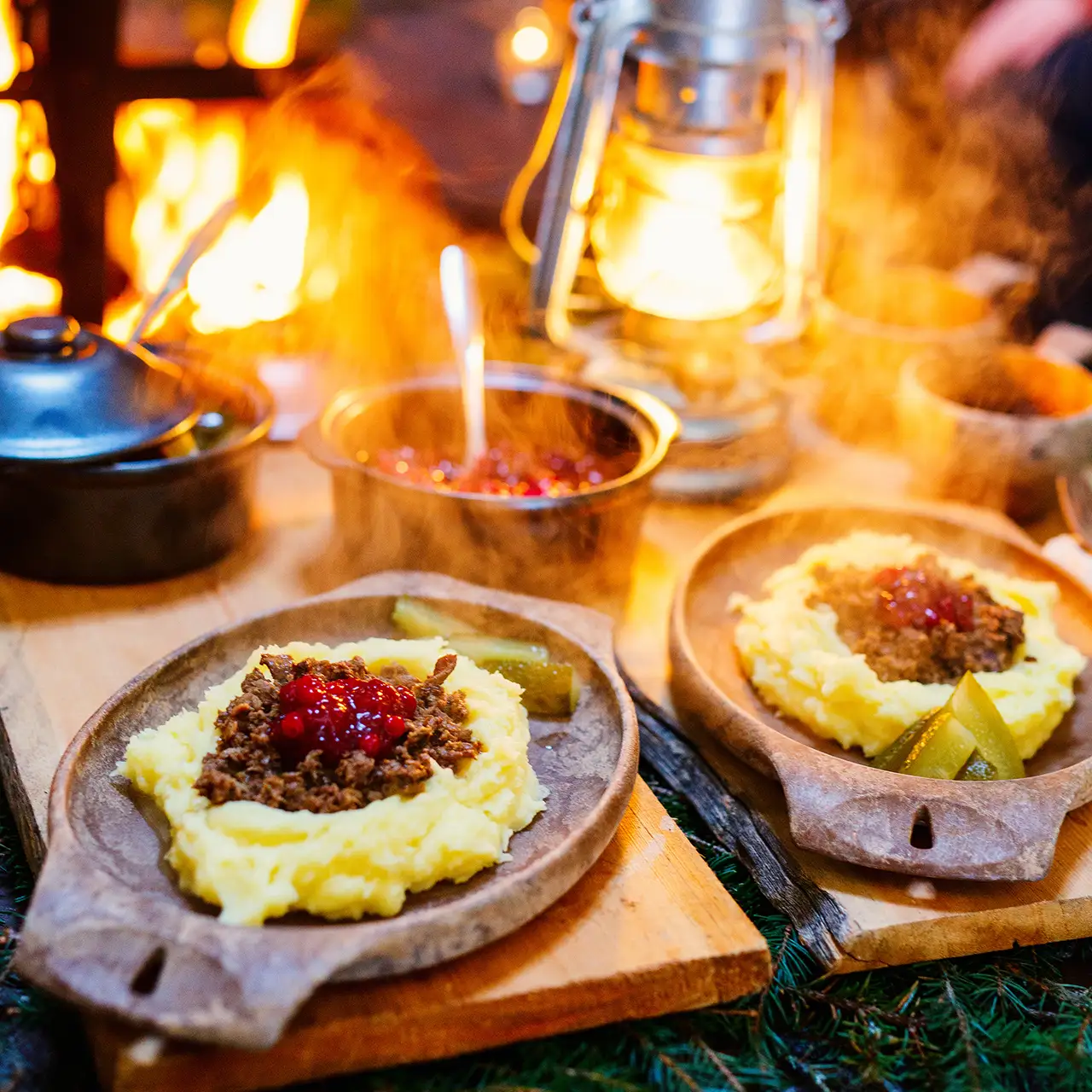 Gala dinners and group dining in Lapland