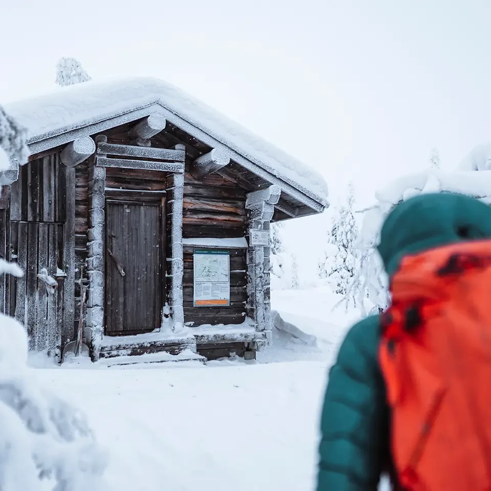 MICE group hiking in Lapland